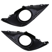 Cache de phare antibrouillard avec garniture chromée de remplacement pour Nissan Sunny/Versa/Almera 2015 2016 2017
