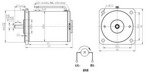 Moteur à aimant permanent pour autolaveuses, nettoyeurs de tapis, balayeuses industrielles, vélos électriques - Puissance robuste de 50 à 150 W - Product Image 4