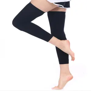 Atacado perna manga fresca-Elástico proteção uv braço legal joelho perna, mangas compridas para esportes menina mulheres no verão
