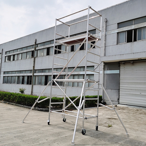 High-quality Lightweight 80cm Aluminum Alloy <strong>Scaffolding</strong> With a Working Height of 7.4 Meters for Construction <strong>Use</strong> - Product Image 6
