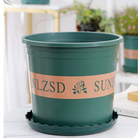 Ventes directes d'usine Pot de plante en plastique grand jardin Pots de fleurs jardinières intérieur 3 gallons pots de pépinière en plein air