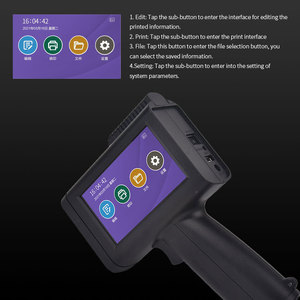 Mới cầm tay xách tay máy in phun, thích hợp cho ngày hết hạn/văn bản/Logo/Số lô mã hóa OEM máy in - Product Image 6