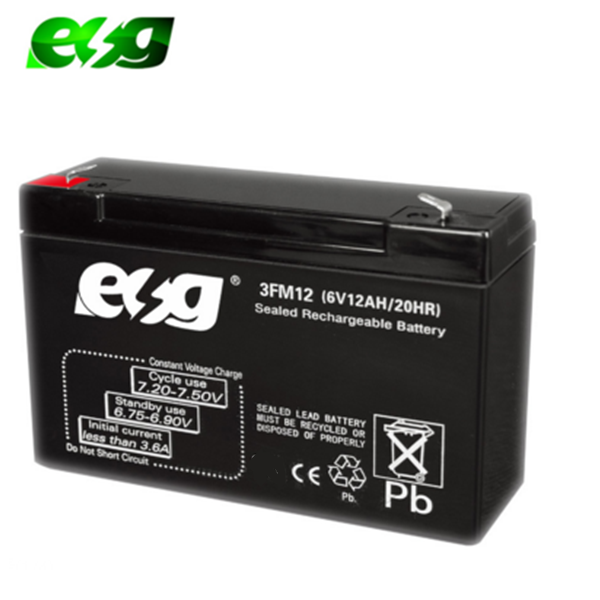 12V 5.5ah 6.5ah 7ah 7.2ah 7.5ah  Battery for LED Lighting Emergency Systems