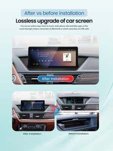 หน้าจอแสดงผลมัลติมีเดีย HFmidia ขนาด 12.3 นิ้ว สำหรับ BMW X1 E84 CIC ปี 2009-2015 รองรับ Wireless CarPlay และ Android Auto เครื่องเล่นวิดีโอในรถยนต์ - Product Image 3
