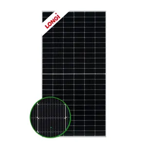 太阳能屋顶瓦太阳能电池板网格模块光伏Longi太阳能电池板490w 550w 570瓦