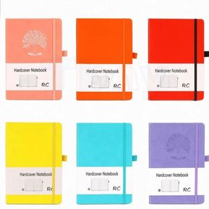 Academic A5 Customized Pocket Notepad PU Leather <b>Diary</b> Note Book Custom Elastic Band Hardcover Planner Journal Notebook - Product Image 2