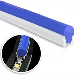 Op maat gemaakte <span class=keywords><strong>DIY</strong></span> 2e generatie gescheiden neonstripverlichting 12V 6mm gesplitste siliconen LED flex neonbuisverlichting voor acrylaatletters - Product Image 3