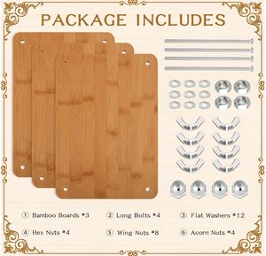 Stock prêt de papier pince Logo personnalisé motif <span class=keywords><strong>fromage</strong></span> fabrication planches d'attelles en bambou pour Doufu - Product Image 2