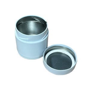 Thiết kế mới chất lượng cao Cà Phê Trà vòng tùy chỉnh tin có thể Matcha hộp thiếc bao bì kim loại tins với nắp - Product Image 6