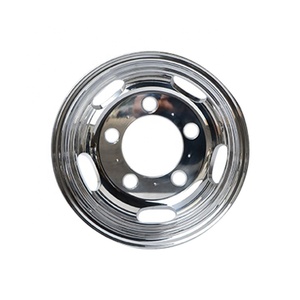 Jantes de camion en alliage Kelun de 17,5 pouces 17x6/6,75 argentées, pneus à haute flottation neufs - Product Image 2