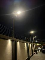 Lampadaire solaire LED intégré en aluminium pour extérieur, étanche, 300W, avec caméra de sécurité CCTV 4G WIFI