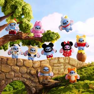 Auténtico POP MART Stitch Adventure Caja Sorpresa Individual Estilo Confirmado Muñeco <span class=keywords><strong>de</strong></span> Vinilo <span class=keywords><strong>de</strong></span> <span class=keywords><strong>Peluche</strong></span> Llavero Colgante para Bolso Decoración Regalo - Product Image 6