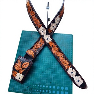 Cinturón Ecológico de Cuero Vacuno Genuino con Hebilla Cuadrada de Acero, Estilo Vintage, Impermeable, Transpirable y Cómodo, Ancho de 3.8CM, 138CM de Largo - Product Image 5