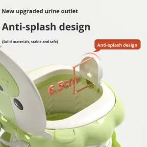 Pot de toilette <span class=keywords><strong>rotatif</strong></span> pour enfants en forme de lion, pliable, portable, pour les voyages, pour les garçons et les filles, siège <span class=keywords><strong>auto</strong></span> pour bébé - Product Image 2