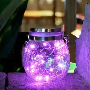Luminária led <span class=keywords><strong>solar</strong></span>, bola de pendurar para decoração de jardim, fio de cobre, luz de natal - Product Image 6