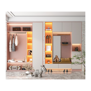Armadio Moderno con Ante Scorrevoli Guardaroba per Camera da Letto Mobili per la Casa Armadi in Legno su Misura - Product Image 4
