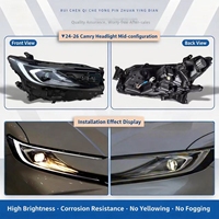 Accessoires de voiture de haute qualité, phare LED d'origine pour Toyota Camry 2024 2025 2026, pièces automobiles, remplacement de phare de voiture