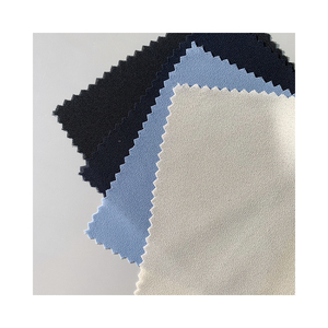 100% <span class=keywords><strong>polyester</strong></span> bền vững ăn mặc Chất liệu Crepe satin vải bền vững vải tái chế - Product Image 1