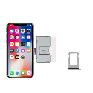 Simesim - Lector de Tarjetas SIM Externo de una Ranura para <span class=keywords><strong>iPhone</strong></span> <span class=keywords><strong>5</strong></span>/6/7/8/<span class=keywords><strong>SE</strong></span>/X/Xs, Adaptador de Activación Compatible con Diversos Operadores Móviles - Product Image 2