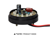 Clignotant alarme de sécurité lumière stroboscopique avertissement étanche 12V 70mA indicateur lampe à LED petite mini lumière