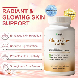 Poudre de glutathion et coenzyme Q10 OEM pour éclaircir la peau, blanchir, anti-âge, antioxydant, marque privée, complément GMP, vente en gros en usine - Product Image 4
