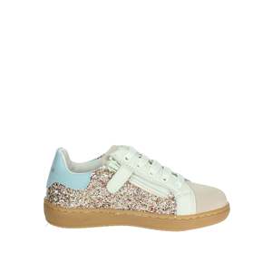 Zapatillas Balducci para Niña LYNN1005 Blancas con Brillantina Plateada, Estilo Deportivo - Product Image 4