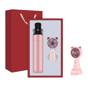 Regalos Empresariales para Actividades de Apertura de <span class=keywords><strong>Empresas</strong></span>, Set Creativo y Práctico de Sombrilla y Abanico con Impresión UV, Regalo de Verano, Regalo para el Dí<span class=keywords><strong>a</strong></span> de San Valentín - Product Image 1