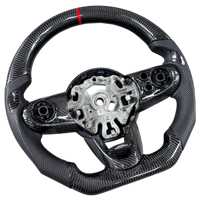 Volant de course modifié en fibre de carbone de haute qualité compatible avec MINI F56 F55 F57