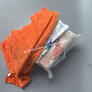 Trapos de Limpieza de Algodón 100% Reciclado de Súper Absorción, Trapos Industriales Económicos para Limpieza - Product Image 1