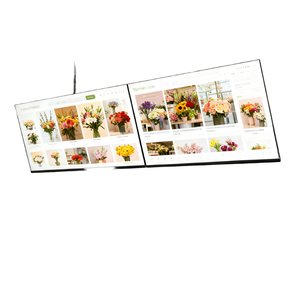 Pantalla Digital LCD de 32 Pulgadas para Montaje en Pared, con Animación de Texto, Construcción de Plástico, para Floristerías - Product Image 1