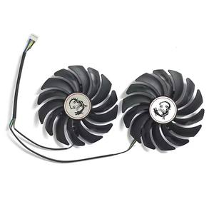 Ventilador de GPU de 95MM PLD10010S12HH 4PIN <span class=keywords><strong>RX570</strong></span> 580 para tarjetas gráficas MSI RX470 480 570 580 GTX1080Ti 1080 <span class=keywords><strong>1070</strong></span> 1060 - Product Image 2