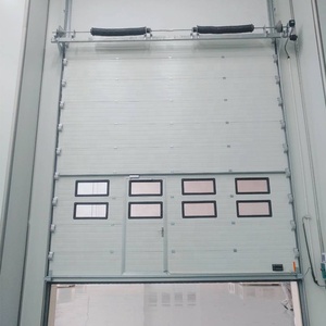 Portes industrielles modernes à volet roulant automatique <span class=keywords><strong>Porte</strong></span> <span class=keywords><strong>de</strong></span> <span class=keywords><strong>garage</strong></span> <span class=keywords><strong>sectionnelle</strong></span> en aluminium - Product Image 2