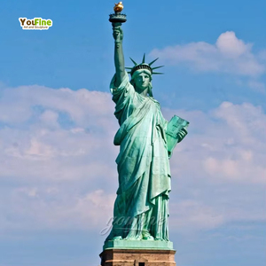 Gran <span class=keywords><strong>Estatua</strong></span> de la <span class=keywords><strong>Libertad</strong></span> de Bronce de Alta Calidad en Venta - Product Image 1