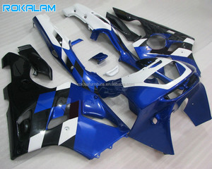 Carenados Azul, Blanco y Negro para <span class=keywords><strong>Kawasaki</strong></span> NINJA ZX-6R 1994 1995 1996 1997, Carrocería <span class=keywords><strong>ZX6R</strong></span> 94 95 <span class=keywords><strong>96</strong></span> 97 ZX 636, Piezas para Moto Deportiva - Product Image 1