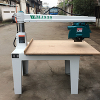 Scie à bras radial multifonctionnelle Machine à couper le bois Scie circulaire réglable Outils de menuiserie industrielle Verticale pour le travail du bois