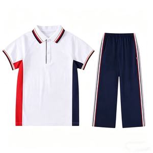 Ensemble d'uniformes scolaires internationaux en gros 521003M, vêtements scolaires personnalisés avec logo pour lycéens, tissu durable - Product Image 5