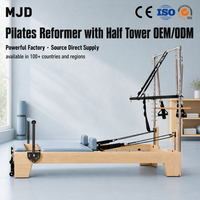 Machine de Pilates Reformer en bois d'érable OEMODM avec système de tour pour studio de fitness, entraînement personnel, salle de sport à domicile et centre de bien-être