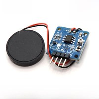 Módulo Sensor de Vibración Piezoeléctrico, Interruptor de Detección de Impactos, Compatible con Microcontroladores, Kit STEM para Bricolaje