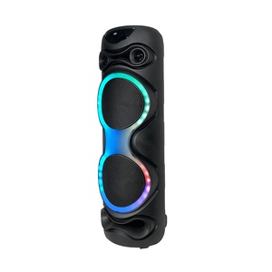 Haut-parleur portable robuste double 10 pouces rechargeable 20W RGB étanche IPX2 pour Bluetooth 5.3, TF, idéal pour les fêtes en extérieur et les téléphones mobiles - Product Image 2