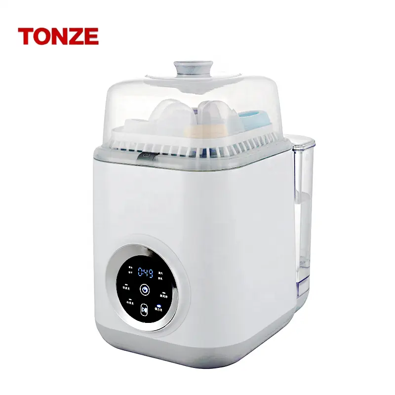 Esterilizador de biberones Tonze Digital, lavadora de biberones, lavadora automática de biberones