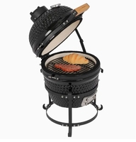 Barbecue extérieur grillades barbecue chariot de jardin Kamado intérieur rond BBQ charbon de bois