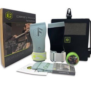 Impugnature da ginnastica in gomma senza gesso Velites, guanti da palestra, impugnatura per sollevamento pesi, Calleras per Pull up, Fitness,CrossFit - Product Image 4