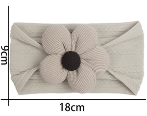 Diademas <span class=keywords><strong>de</strong></span> flores personalizadas para bebés, diademas <span class=keywords><strong>de</strong></span> flores para recién nacidos, diadema elástica <span class=keywords><strong>y</strong></span> suave para bebés - Product Image 5