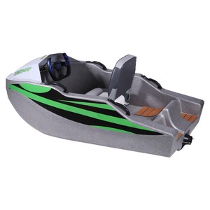 Bote Eléctrico de Alta Velocidad para Carreras, Bote de Plástico para 2 Personas, Diseño Resistente para Uso en Lagos y Ríos - Product Image 1