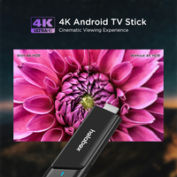 Uuvision T600 2GB+16GB Android TV Stick 8K Android 14.0 2GB+16GB con Control Remoto por Voz y WIFI 6, Dongle para Smart TV