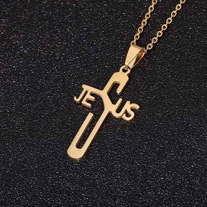 <span class=keywords><strong>Collana</strong></span> <span class=keywords><strong>con</strong></span> Ciondolo a <span class=keywords><strong>Croce</strong></span> Personalizzabile TD in Acciaio Inox Placcato <span class=keywords><strong>Oro</strong></span> 18K, Charm Unisex <span class=keywords><strong>con</strong></span> Nome Personalizzato - Product Image 4