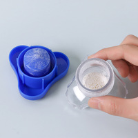 Yeni stil özel Logo plastik ilaç Mini taşınabilir yuvarlak hap Tablet Splitter kırıcı kişisel bakım için hap saklama kutusu ile
