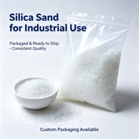 Sable de gel de silice pour le blanchiment des huiles, gel de silice de type C, granulés de sable de silice blanc transparent