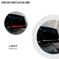 Lumière de sacoche Tracer et éclairage de base de sacoche pour Touring Street Glide Road Glide Limited 2024+
