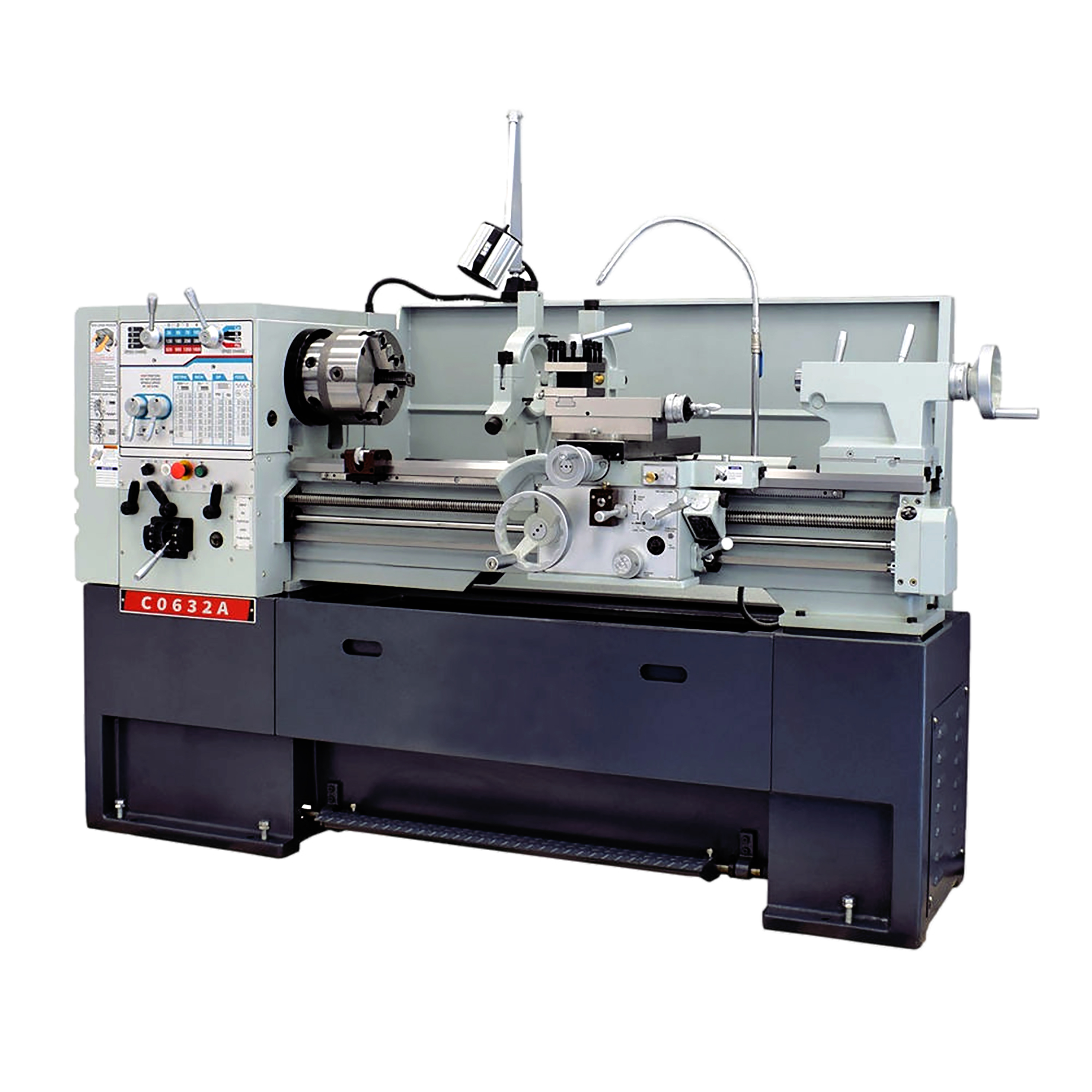 China Industrial New Manual Lathes Bench 1Meter Lathe Machine For Metal